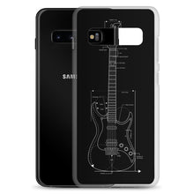 Load image into Gallery viewer, Blueprint (Black Design) Samsung Case