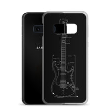 Load image into Gallery viewer, Blueprint (Black Design) Samsung Case
