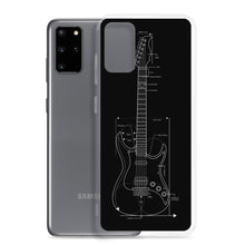 Load image into Gallery viewer, Blueprint (Black Design) Samsung Case