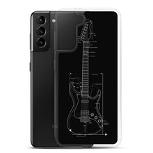 Load image into Gallery viewer, Blueprint (Black Design) Samsung Case