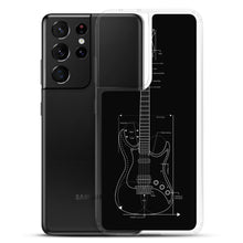 Load image into Gallery viewer, Blueprint (Black Design) Samsung Case