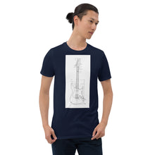 Load image into Gallery viewer, Blueprint T-Shirt (White Design)