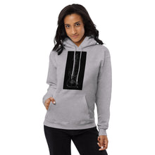 Load image into Gallery viewer, Blueprint Fleece Hoodie (Black Design)
