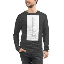 Load image into Gallery viewer, Blueprint Long Sleeve Shirt (White Design)