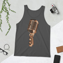 Load image into Gallery viewer, Retro Mic Tank Top