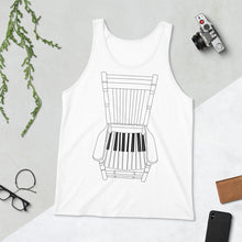 Load image into Gallery viewer, Piano Throne Tank Top