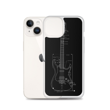 Load image into Gallery viewer, Blueprint (Black Design) iPhone Case
