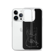 Load image into Gallery viewer, Blueprint (Black Design) iPhone Case
