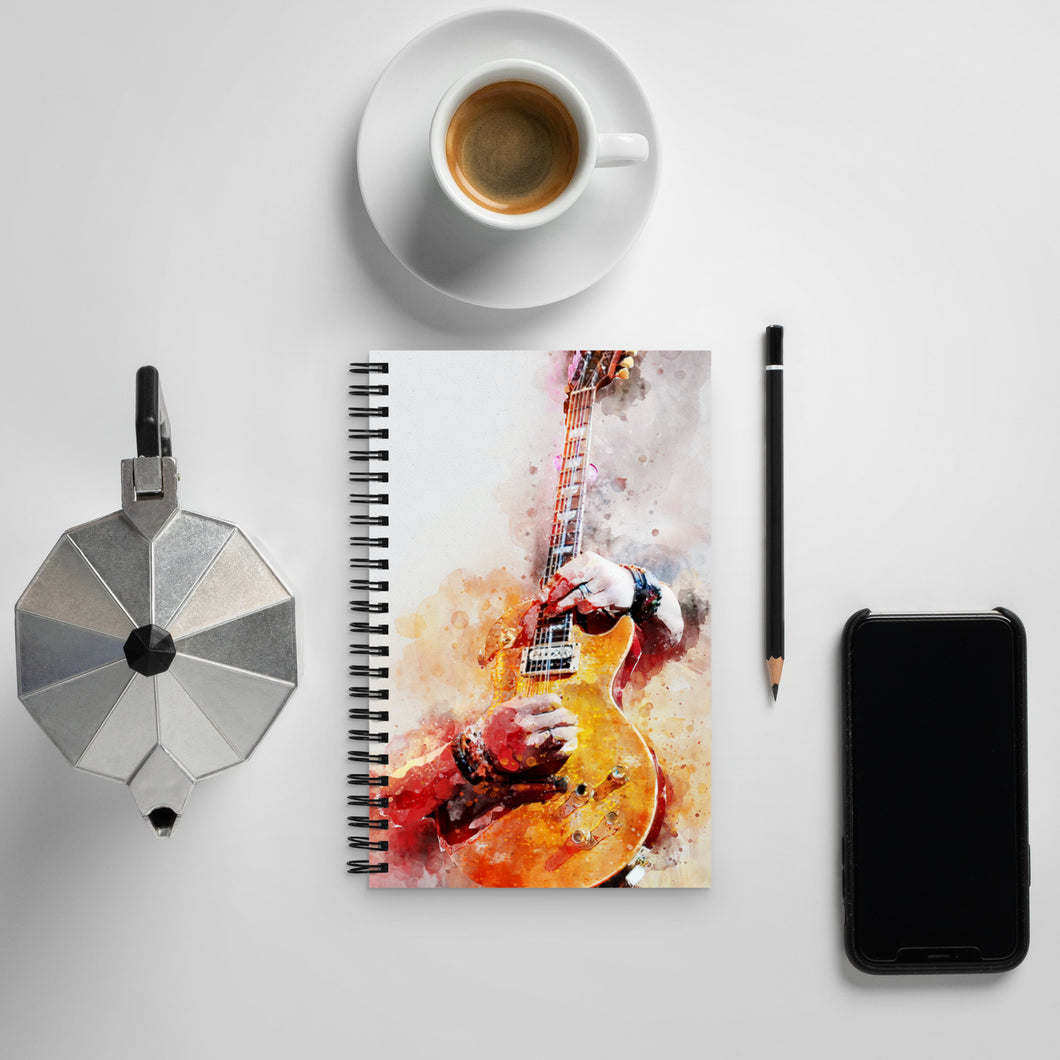 Guitar Riff Spiral Notebook