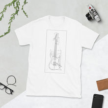 Load image into Gallery viewer, Blueprint T-Shirt (White Design)
