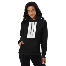 Load image into Gallery viewer, Blueprint Fleece Hoodie (White Design)
