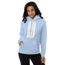 Load image into Gallery viewer, Blueprint Fleece Hoodie (White Design)
