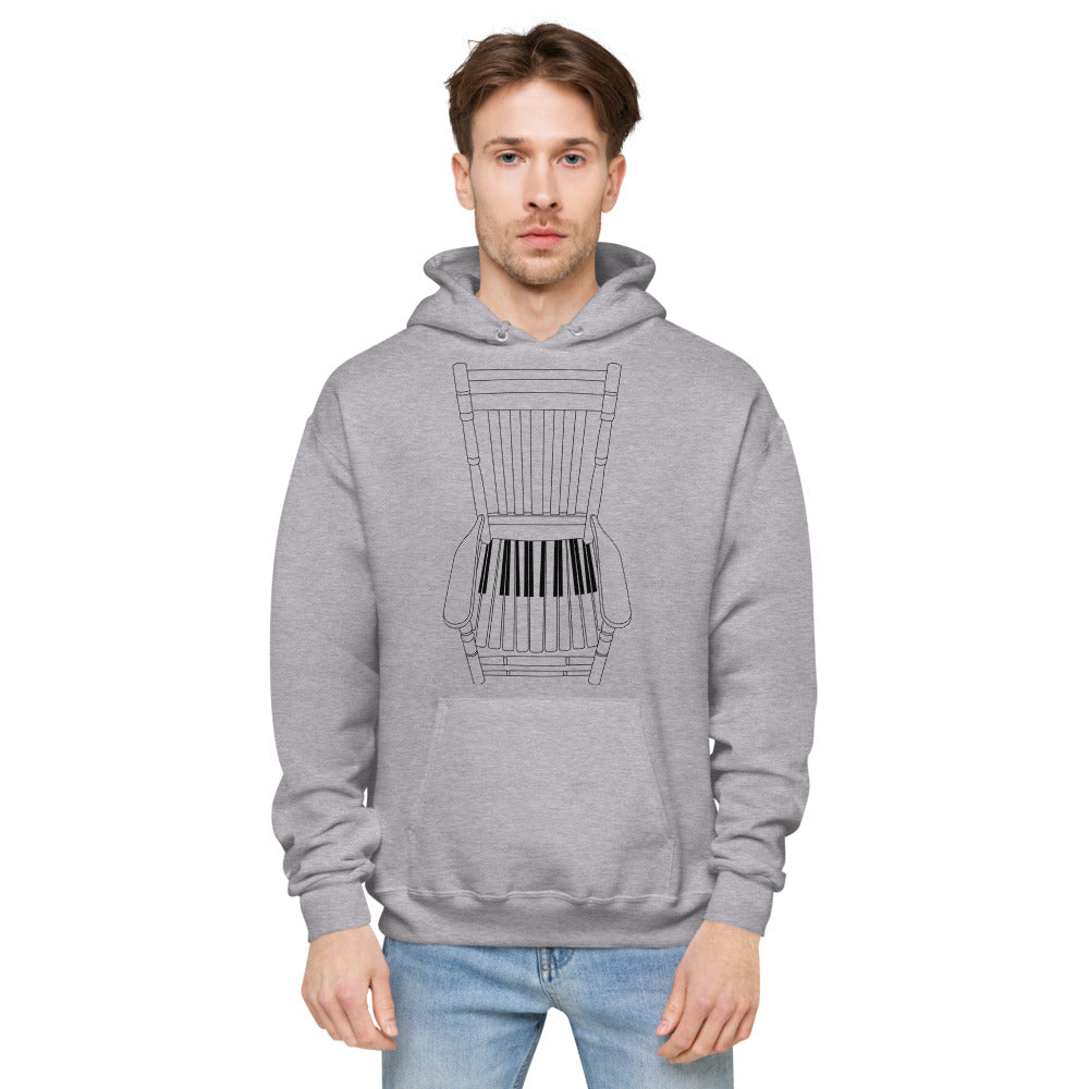 Piano Throne Fleece Hoodie