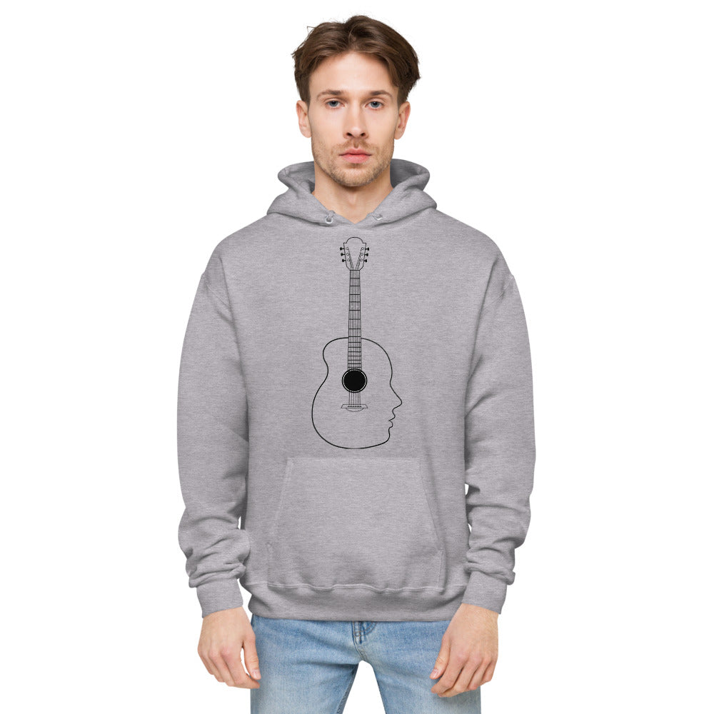 The Face Of Music Fleece Hoodie