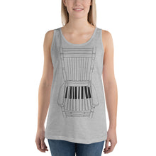 Load image into Gallery viewer, Piano Throne Tank Top
