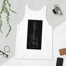 Load image into Gallery viewer, Blueprint Tank Top (Black Design)
